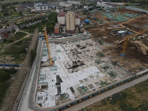 “换挡加油”，盘城镇街经济合用房项目施工即将驶入“快车路”